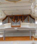 Vue de l'orgue Walcker-Kuhn d'Altstätten (catholique). Cliché personnel (juillet 2014)
