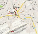 Plan d'Alstätten: églises et Forstkapelle. Source: http://map.classic.search.ch/altstaetten