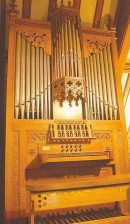 L'orgue de la chapelle. Source: www.musiqueorguequebec.ca/