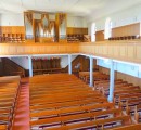 Vue intérieure avec l'orgue. Source: de.wikipedia.org/
