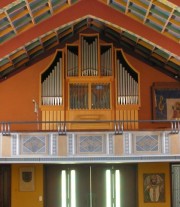 Autre vue de l'orgue de l'église catholique de St-Blaise. Cliché personnel