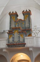 Orgue Füglister de l'église de Simplon-Dorf. Cliché personnel (juillet 2018)