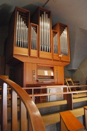 Vue de l'orgue Füglister à Grimisuat. Cliché personnel en 2018