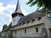 L'église clunisienne de Rougemont. Cliché personnel, juillet 2019