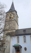 Vue extérieure de l'église. Source: https://www.google.ch/maps/place/%C3%89glise+Saint-Pierre/