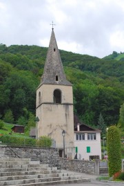 Vue du clocher de l'ancienne église. Cliché personnel