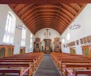 Nef de l'église du Kapuzinenkloster (vers choeur). Source: https://www.google.ch/maps/