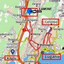 Situation géographique de Lamone. Source: fr.viamichelin.ch/web/Cartes-plans/