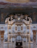 Vue du fameux orgue Trost de Waltershausen. Crédit: //de.wikipedia.org/