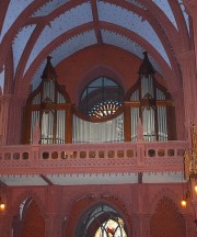 Notre-Dame de Neuchâtel, grand orgue (cliché personnel: 07. 2023)