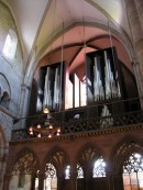 Vue de l'orgue Mathis du Münster de Bâle. Cliché personnel (pris en 2006)