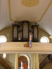 L'orgue de Lentigny. Cliché personnel