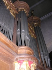 Autre vue détaillée de l'orgue de Pontarlier. Cliché personnel