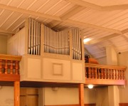 La Chaux-du-Milieu, grande photo de l'orgue Goll. Cliché personnel
