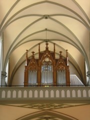 L'orgue Spaich de la Tour-de-Trême. Cliché personnel