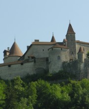 Château de Gruyères, non loin de Grandvillard. Cliché personnel