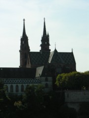 Münster de Bâle, vue générale. Cliché personnel