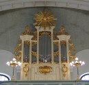 Grand Orgue Eule de la Cathédrale française de Berlin. Cliché personnel du frère du rédacteur du site (août 2007)