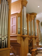 Une vue globale de l'orgue. Cliché personnel