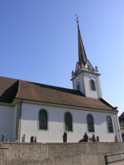 Eglise de Vuisternens-en-Ogoz. Cliché personnel