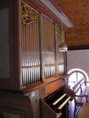 L'orgue en tribune. Cliché personnel