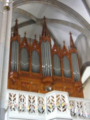 L'orgue Callinet dans toute sa splendeur. Cliché personnel