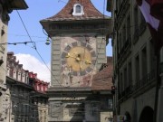 Vue de la Zydglogge (Tour de l'Horloge) à Berne. Cliché personnel