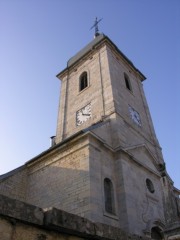 Autre vue de l'église de Nods (Franche-Comté). Cliché personnel