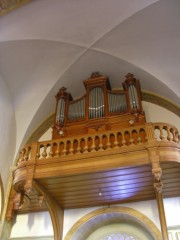 L'orgue Callinet de Nods. Un instrument superbe et historique. Cliché personnel