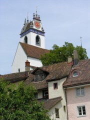 La Stadtkirche d'Aarau. Cliché personnel (juillet 2007)
