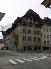 Une maison de la vieille ville proche de la Stadtkirche. Cliché personnel