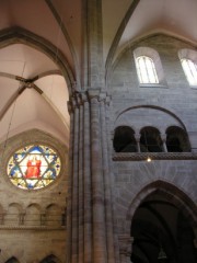 Elévation de la nef au transept. Cliché personnel
