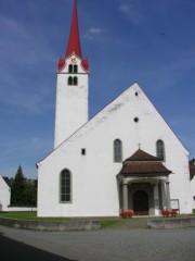 Eglise de Bremgarten an der Reuss. Cliché personnel (juillet 2007)