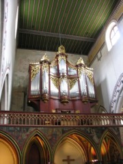 Le Grand Orgue Goll de l'église française de Berne. Cliché personnel