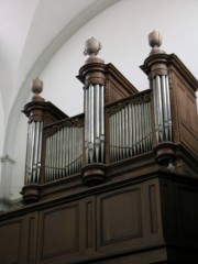 Vue de l'orgue, un Callinet probable. Cliché personnel