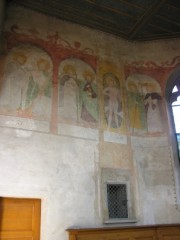 Fresques du début du 16ème s. dans le choeur. Cliché personnel