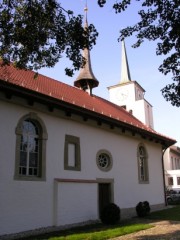 Ancienne église réformée de Lyss. Cliché personnel (2006)
