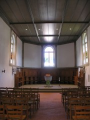 Vue intérieure de cette église. Cliché personnel