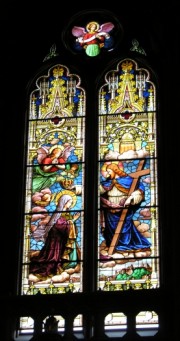 Notre-Dame, vitrail de l'abside. Cliché personnel