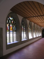 Une autre galerie du cloître de Muri (vitraux Renaissance). Cliché personnel