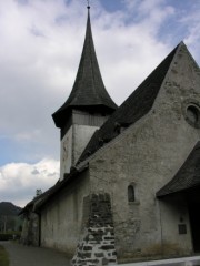 L'église de Rougemont. Cliché personnel