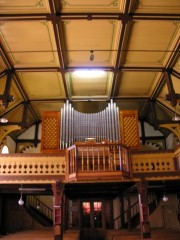L'orgue de l'église du Sépey. Cliché personnel