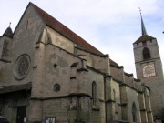 Eglise St-Etienne de Moudon (Temple réformé). Cliché personnel (2006)