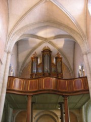 Autre vue de l'orgue de Moudon (18ème s.). Cliché personnel
