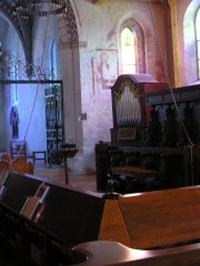 L'orgue Füglister de La Fille-Dieu. Cliché personnel