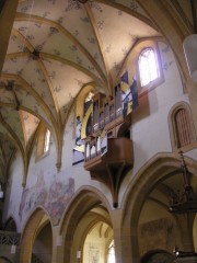 L'orgue de nef Metzler (style Renaissance). Cliché personnel