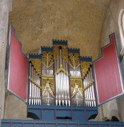 Une dernière vue de l'orgue de J. Ahrend à Payerne. Cliché personnel