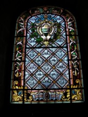 Vue d'un vitrail de C. Wehrli (1899). Cliché personnel