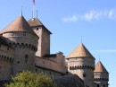 Le chateau de Chillon, près de Montreux. Cliché personnel (automne 2005)