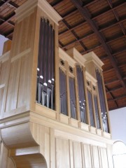 Orgue Felsberg au temple de Villamont, Lausanne. Cliché personnel